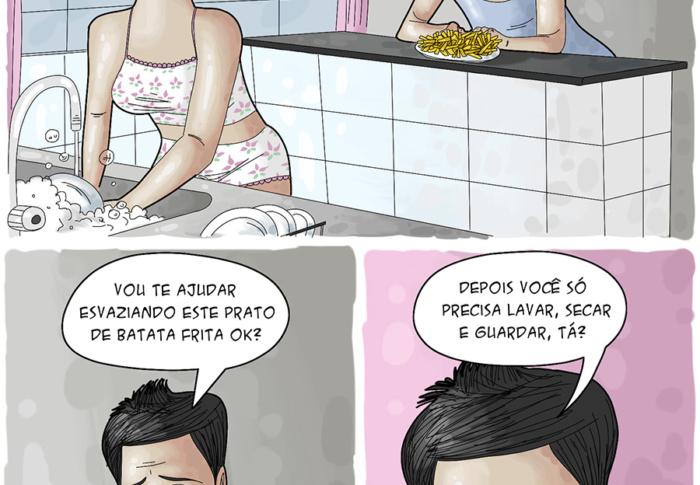 O que um homem folgado merece?