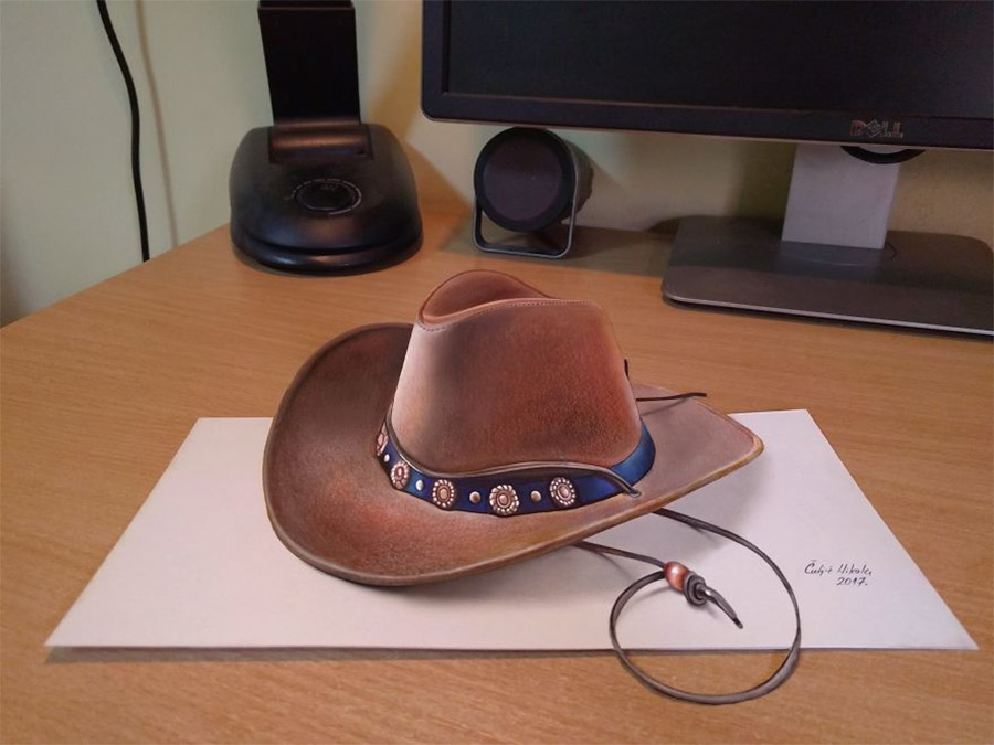 chapéu-de-cowboy