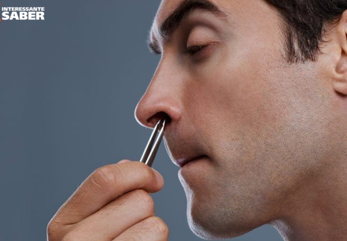Arrancar os pelos do nariz pode prejudicar a saúde