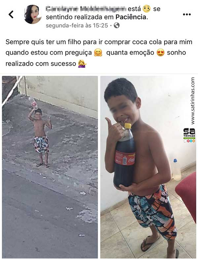 orgulho do filho